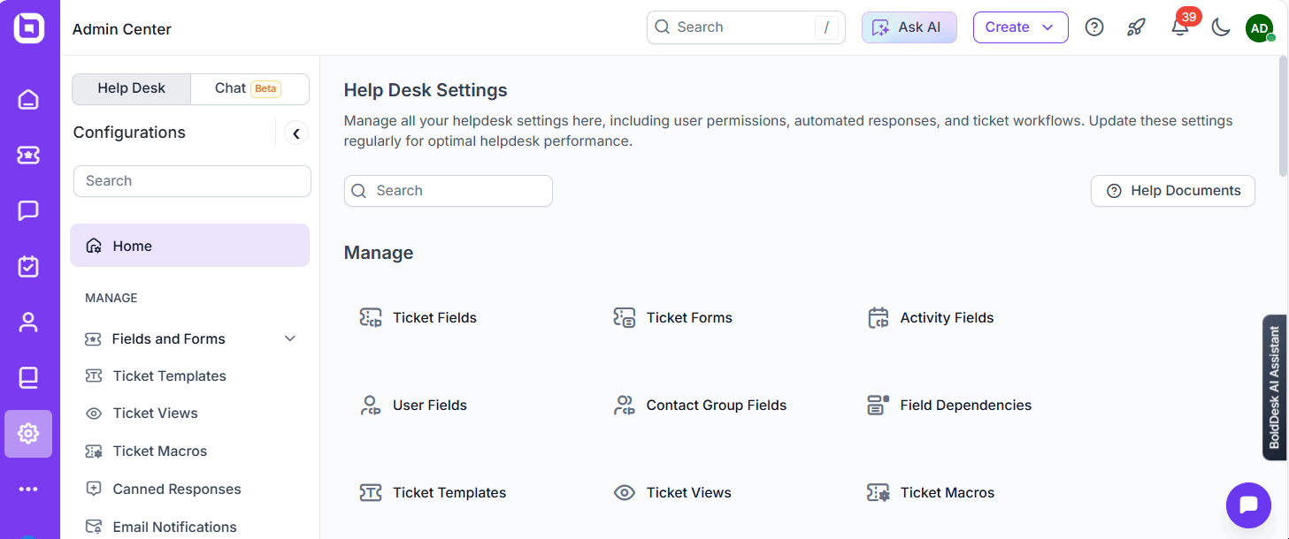 Placeholder support for canned responses
