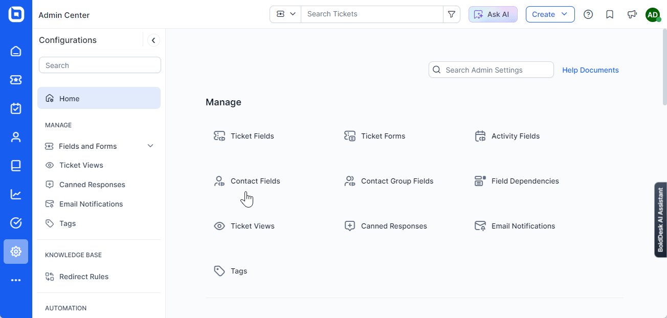 Attach files directly in emails