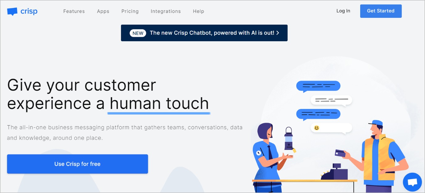 Crisp Home Page