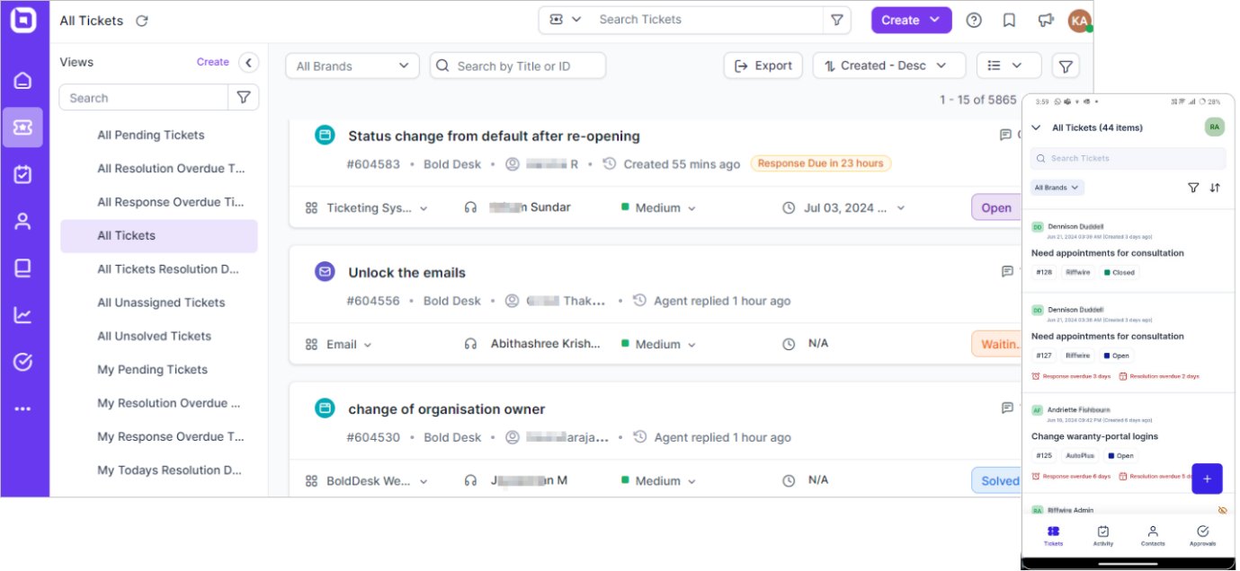 Ticketing system