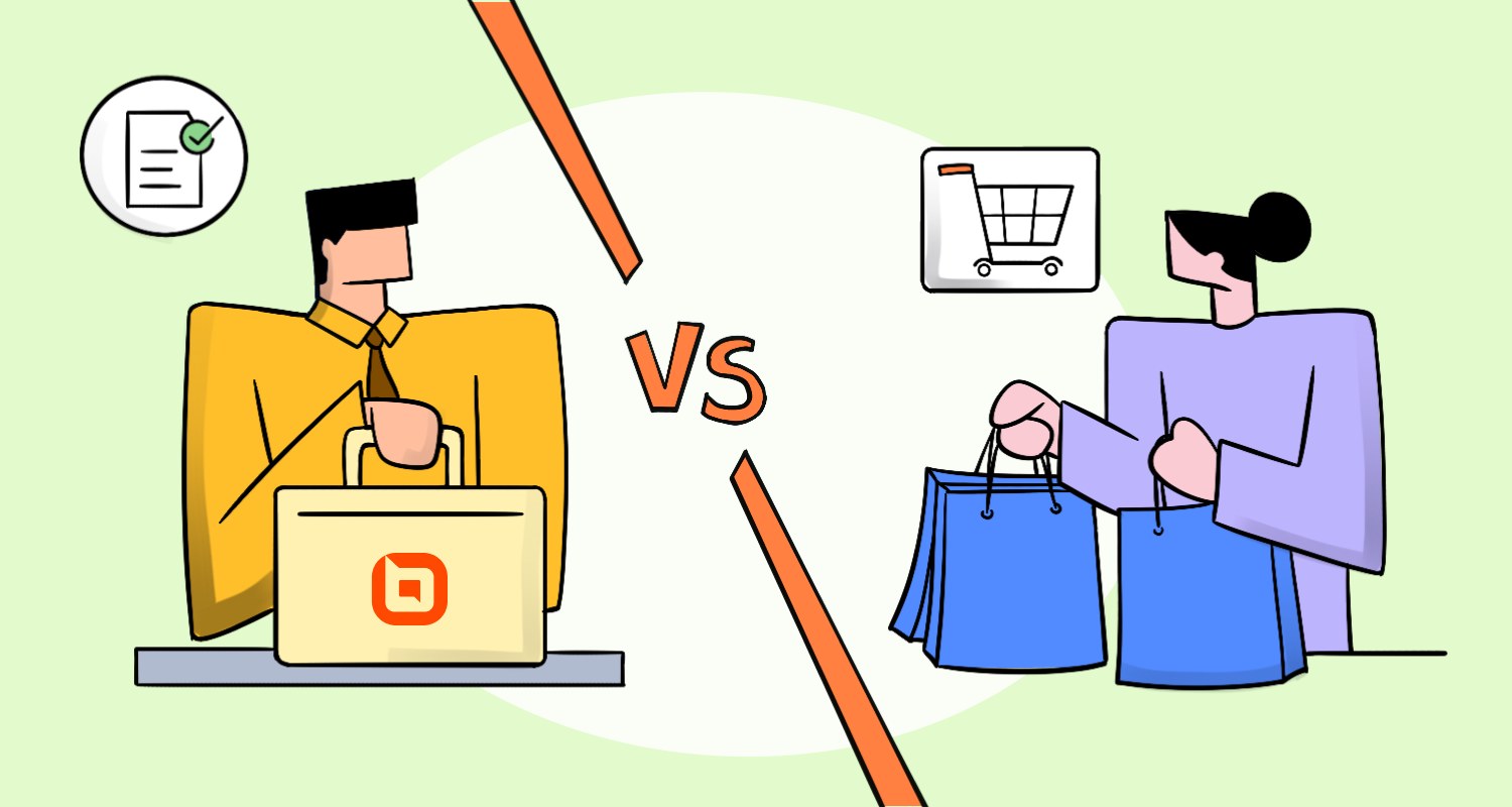 Client vs customer