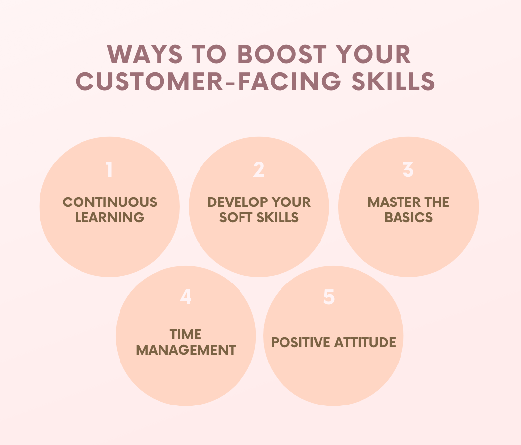 Ways to boost customer-facing skills