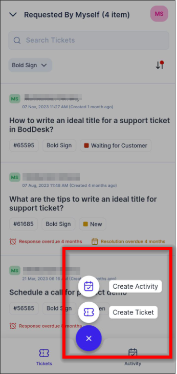 New features in the BoldDesk app