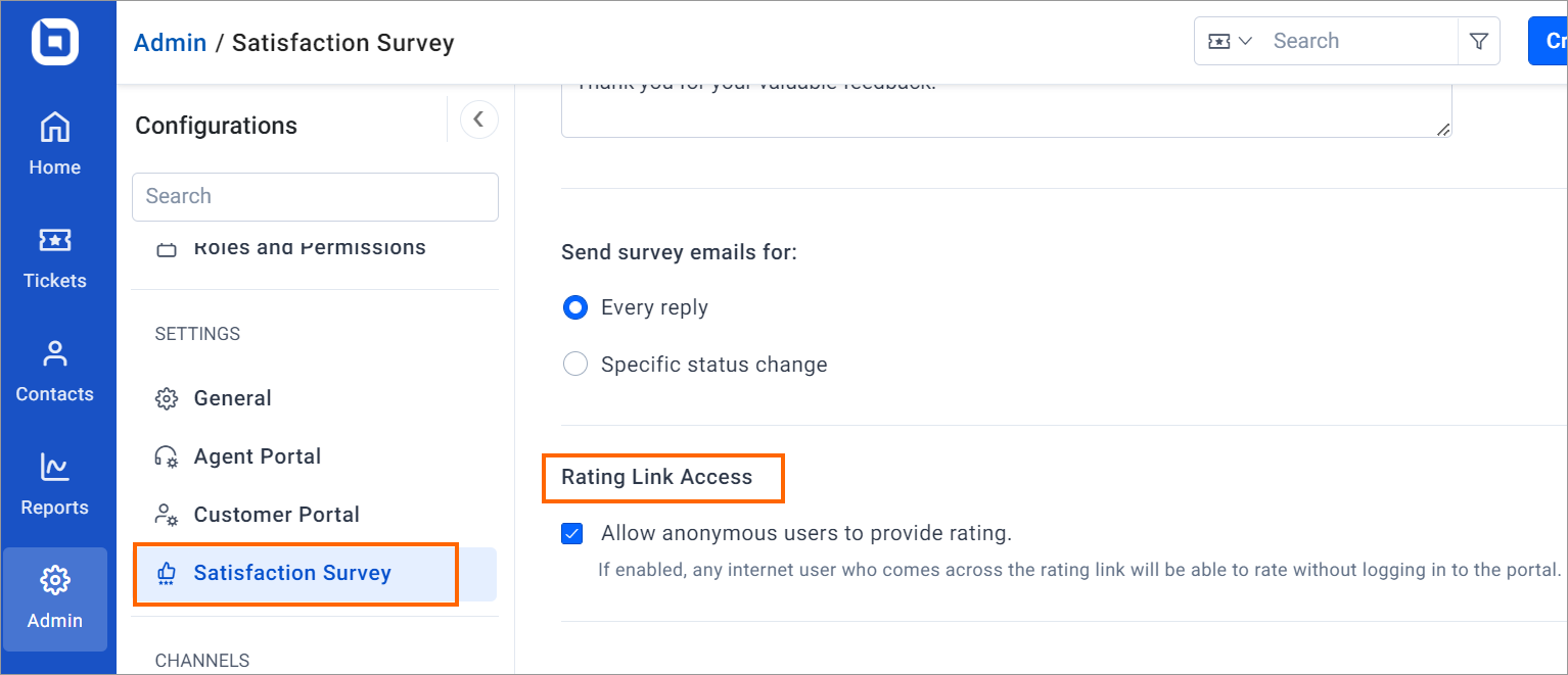 satisfaction-survey-setting
