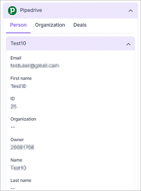 Pipedrive Integration
