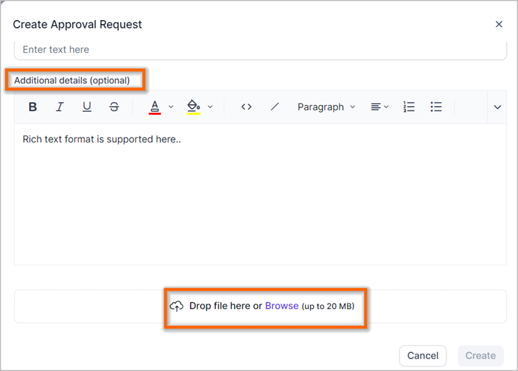 Enhanced text formating options