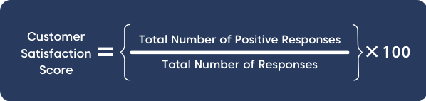 Customer Satisfaction Score